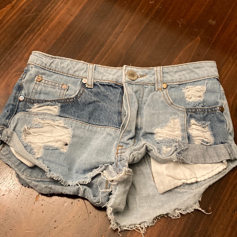 Jean shorts